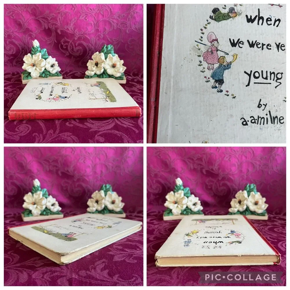 1925 When We Were Very Young by A. A. Milne, Special Holiday Edition, 2nd Print